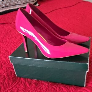 Ralph Lauren Vibrant Pink Heels